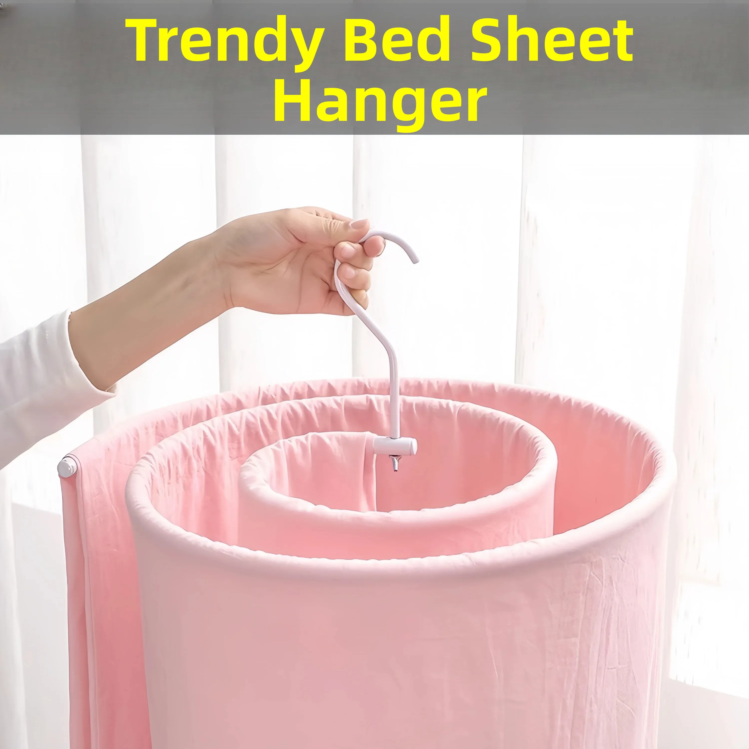 spiral-clothes-drying-rack-round-balcony-multi-function-bed-sheet-quilt-drying-stand-simple-manual-height-adjustment