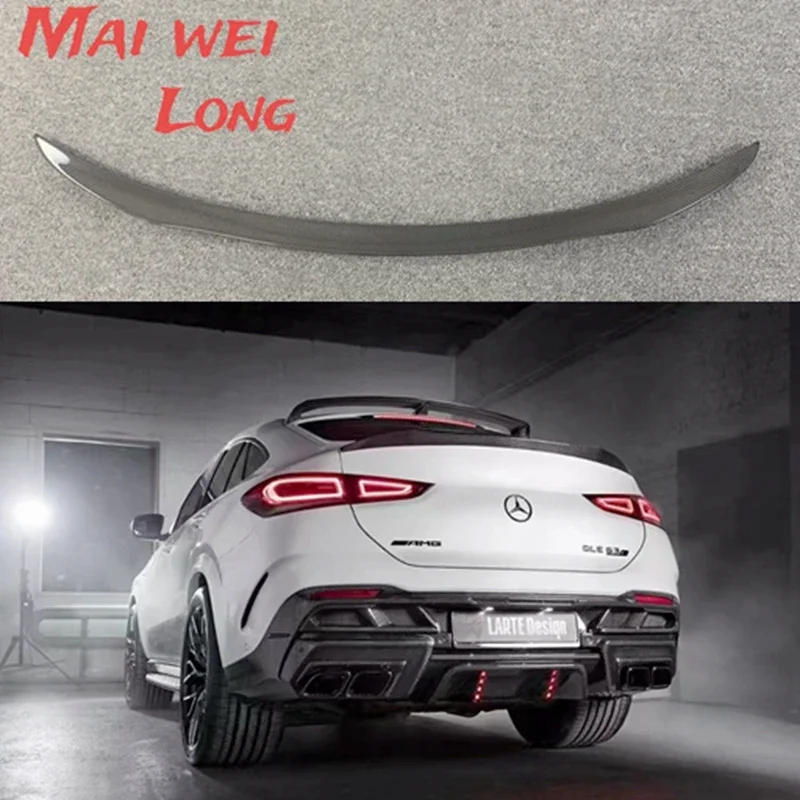 for Mercedes-Benz GLE class GLE Coupe C167 GLE350 450 GLE53 AMG GLE63 rear carbon fiber tail modification 2021+