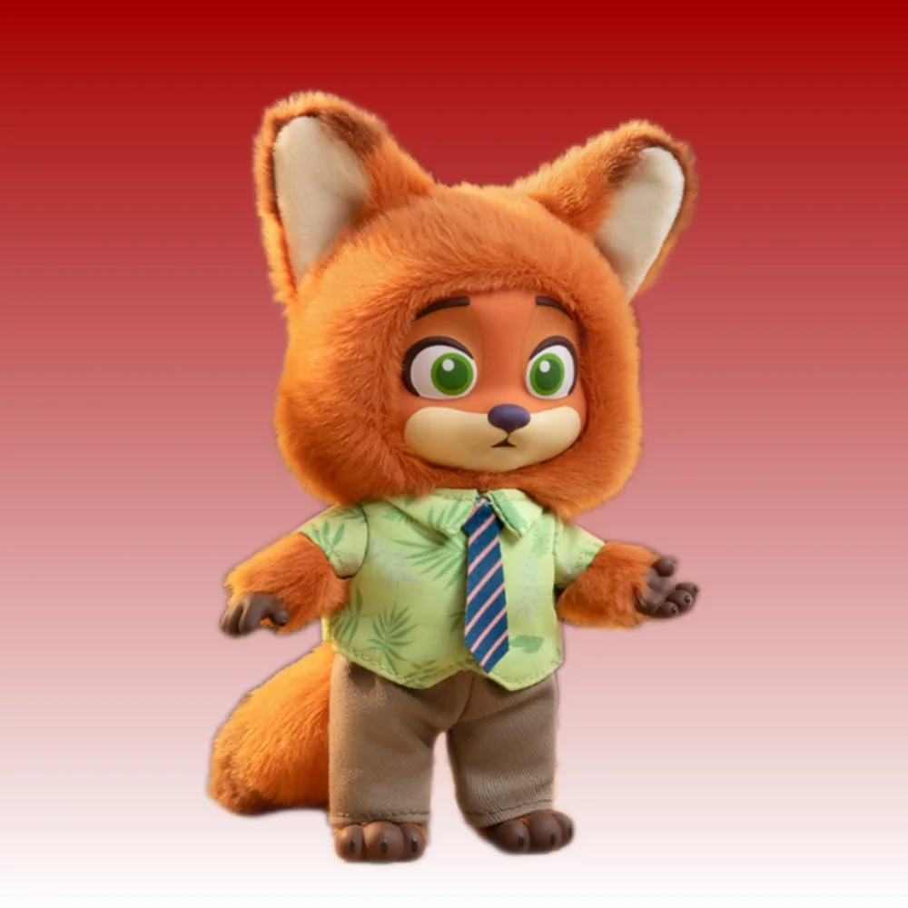 Zootopia صندوق أعمى لطيف نيك جودي عمل الشكل Zootopia الفينيل أفخم دمية صندوق غامض شخصيات كرتونية الكرتون جمع لعبة مجسمة