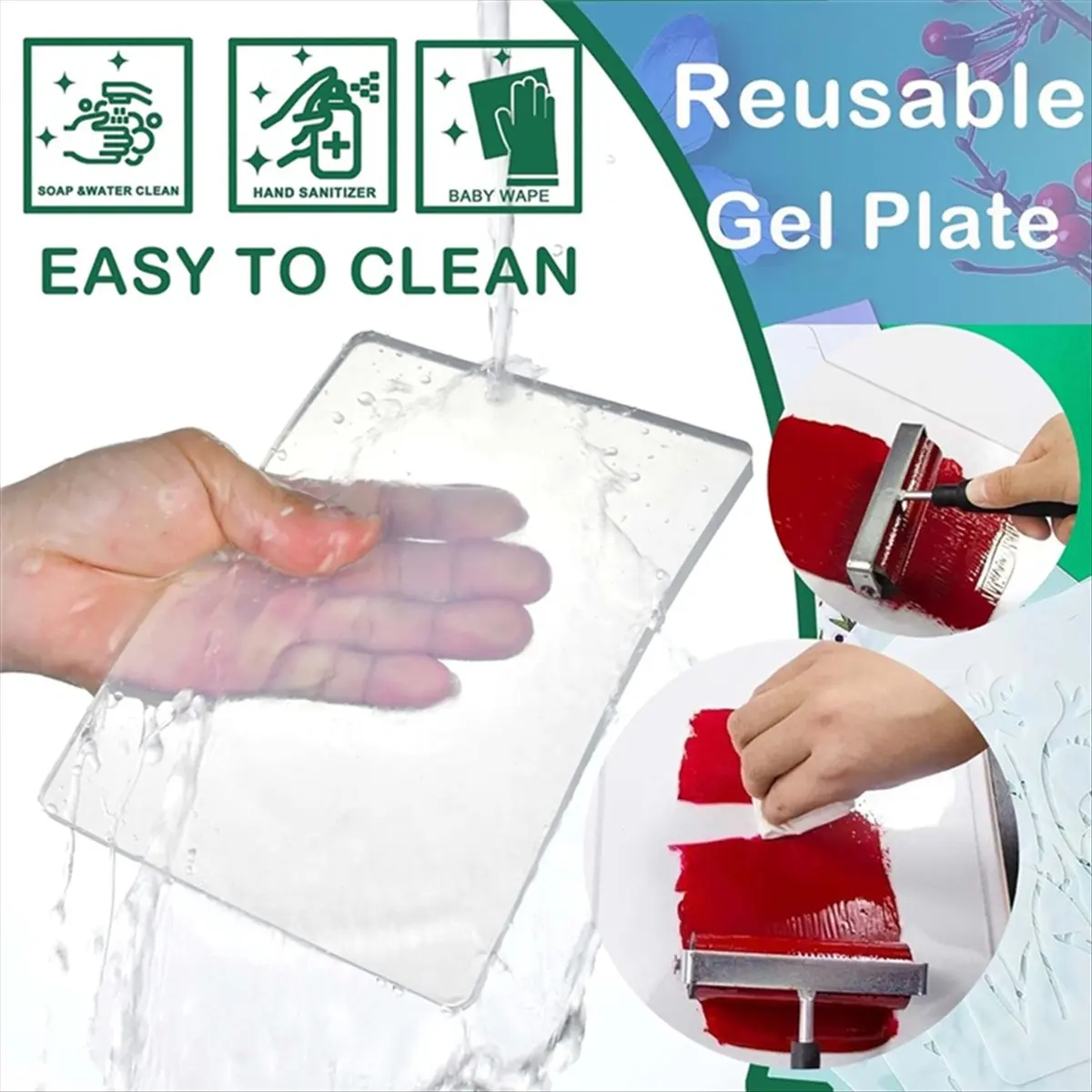 A77K Reusable Gel Printing Plate - 5