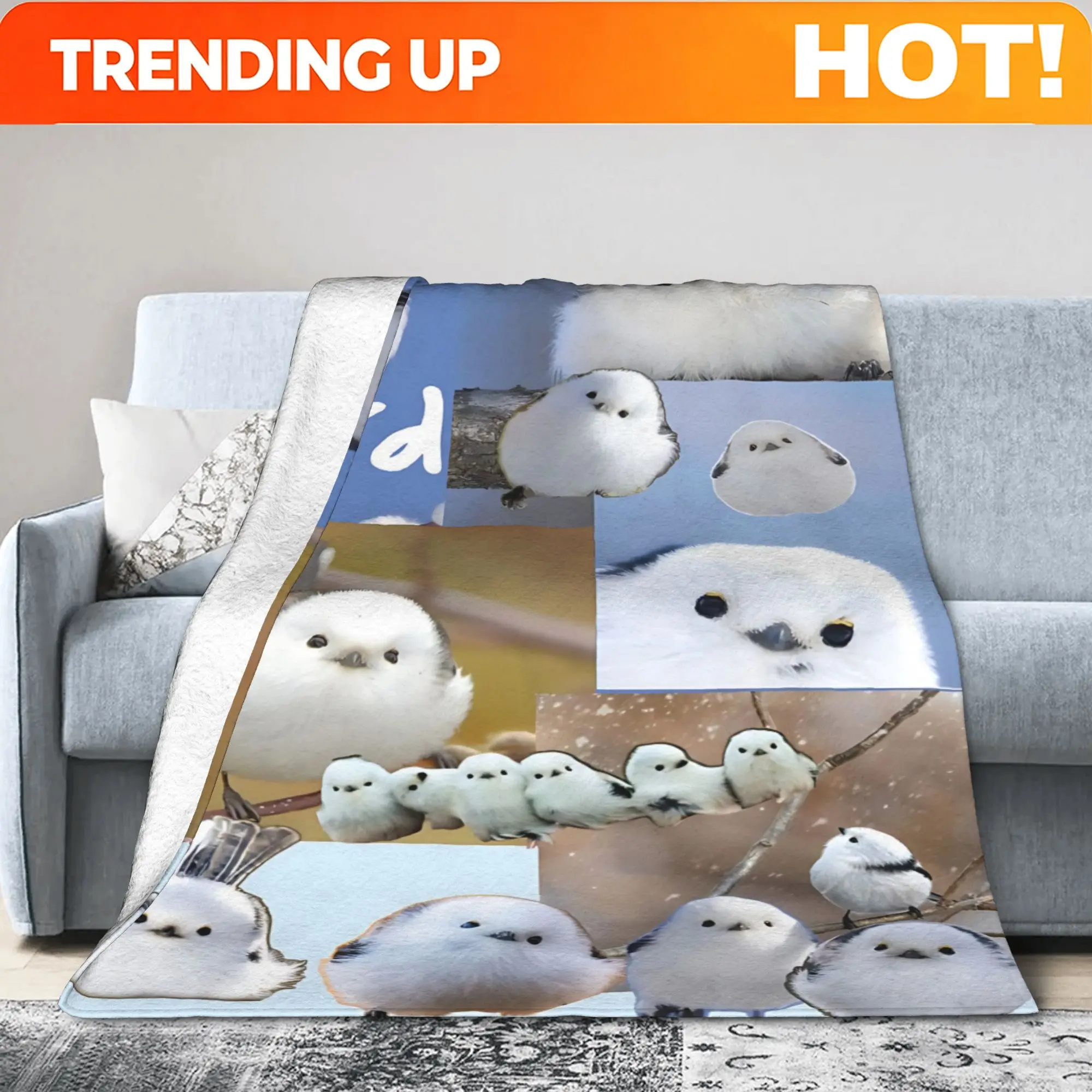 Customize Shima Enagap Plush Blanket Suitable for - Cozy Throw with Collage Pattern & Shima Enagap Themed, Soft Flannel Bedsprea