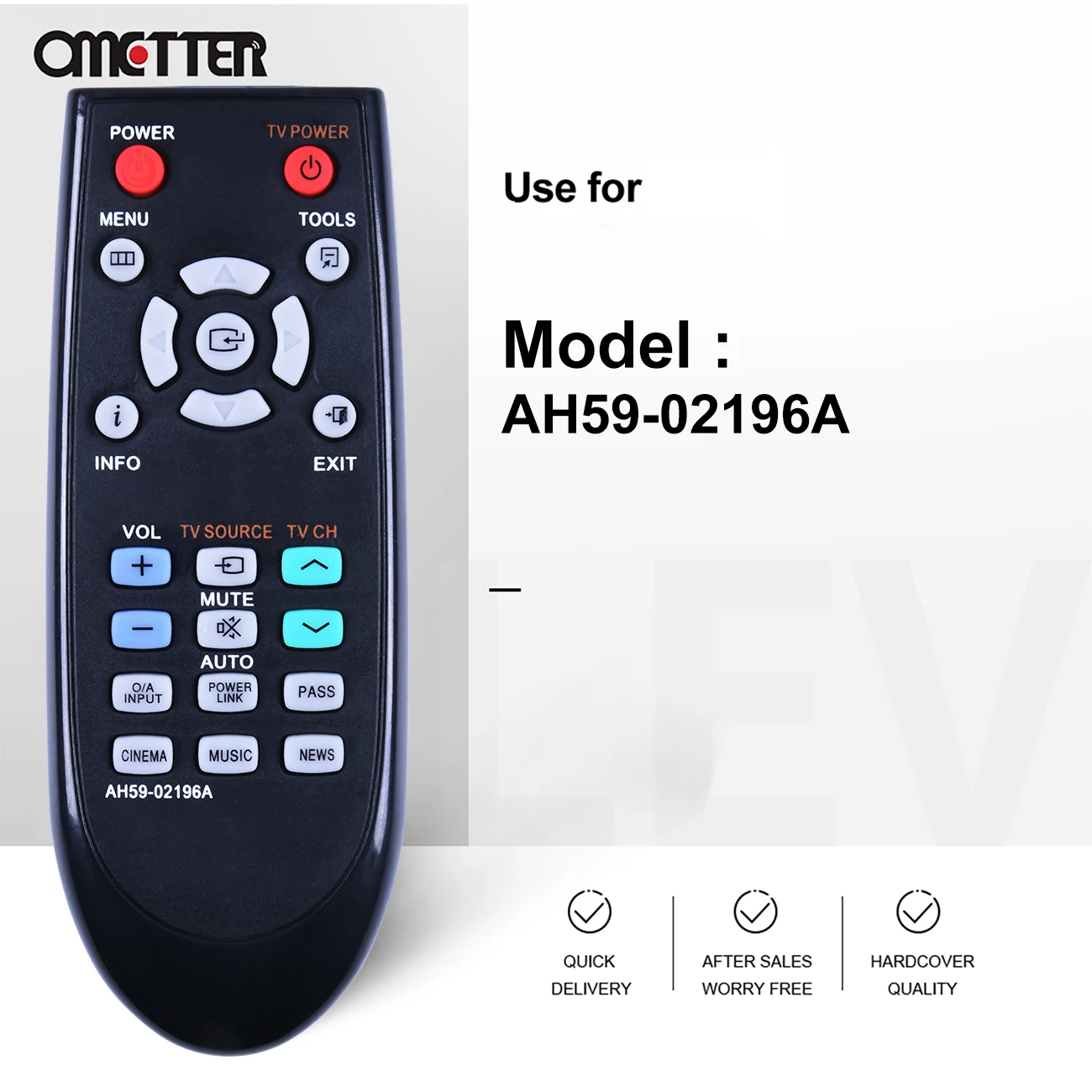 AH59 02196A para DXAC Falante Ativo de Áudio Controle Remoto HT-WS1 HT-SB1R HT-SB1G HT-WS1G HT-WS1R HTWS1G HTWS1R HT-SB1 HTSB1G