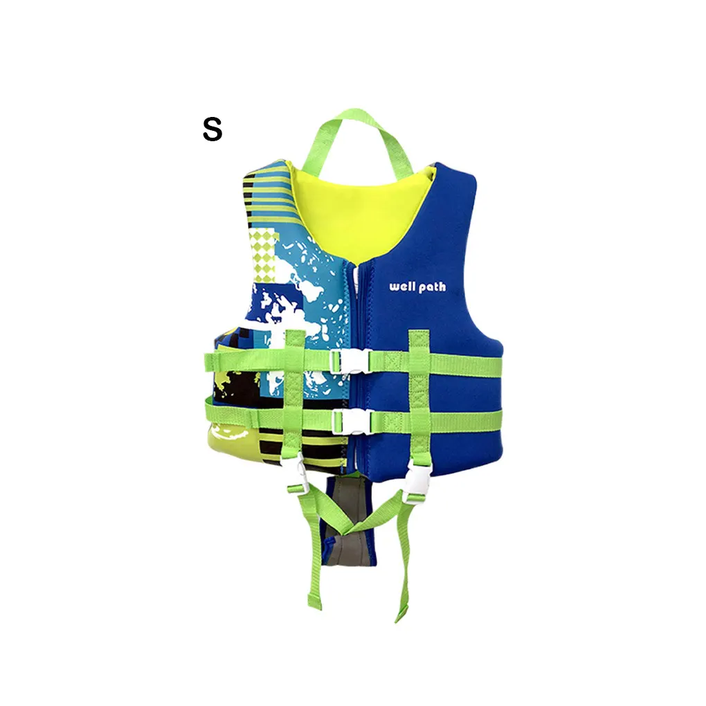 Swim Vest With Safety Standards Prevent Water Accidents Durable Life Jackets For Toddlers 1-3 blue M view 3