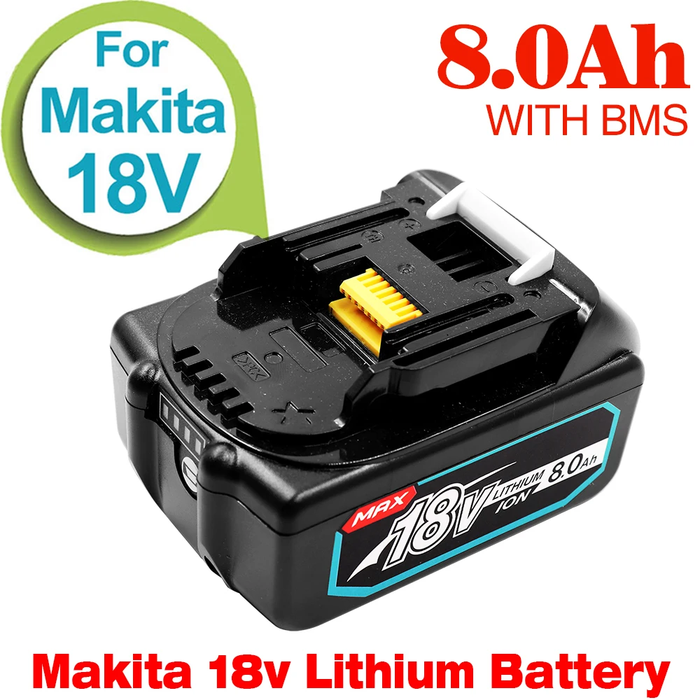 14.4V 6.0Ah-12Ah Rechargeable Li-ion Battery For Makita 14V Power Tools Batteries BL1460 BL1430 1415 194066-1