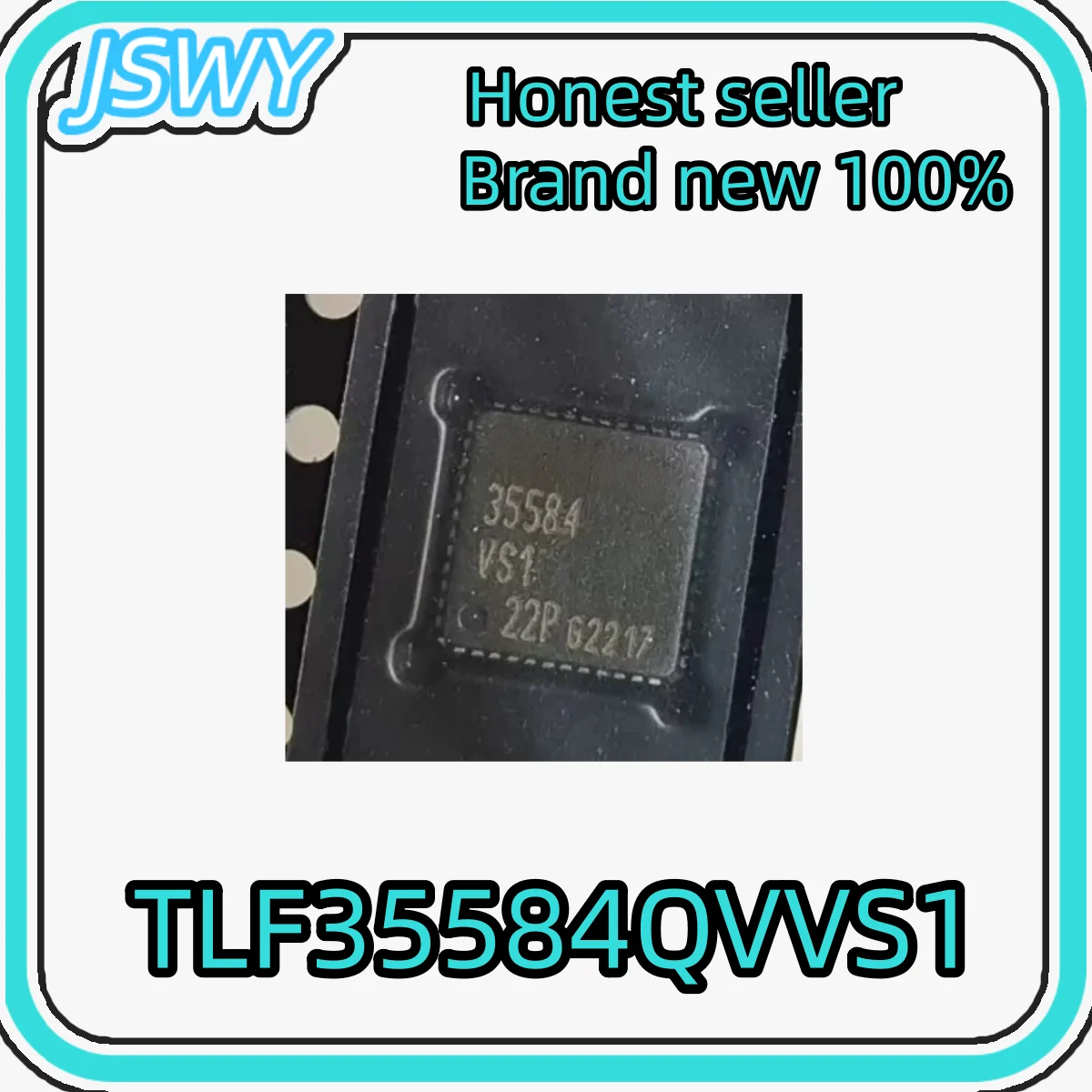 (1/10 piece) New 100% TLF35584QVVS1 TLF35584 35584VS1 SMT VQFN-48 DC-DC power chip original electronic integrity first delivery
