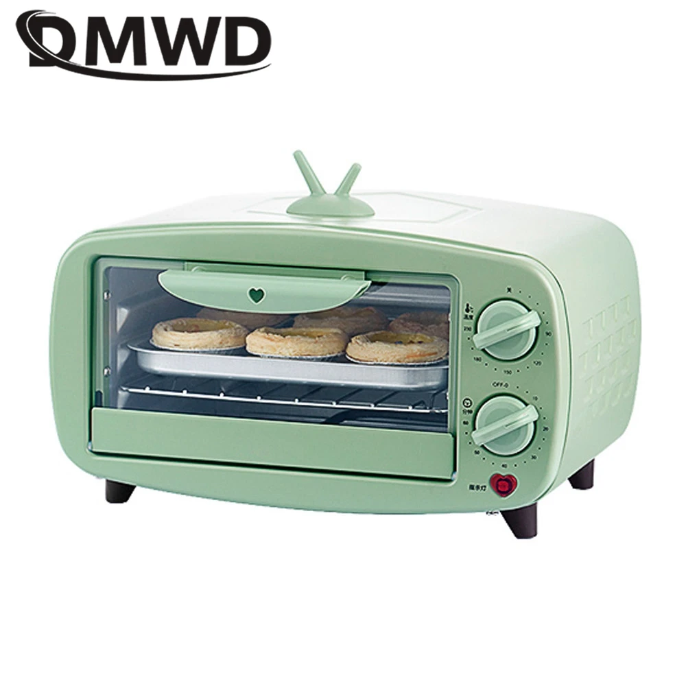 12L Electric Oven Bread Toaster Pizza Cake Cookies Maker Dessert Baking Tool Breakfast Machine BBQ Roaster 60min Timing 220V