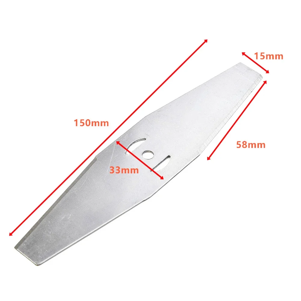 10 pz metallo tagliaerba lama decespugliatore lame testa utensili elettrici da giardino parti tosaerba accessori