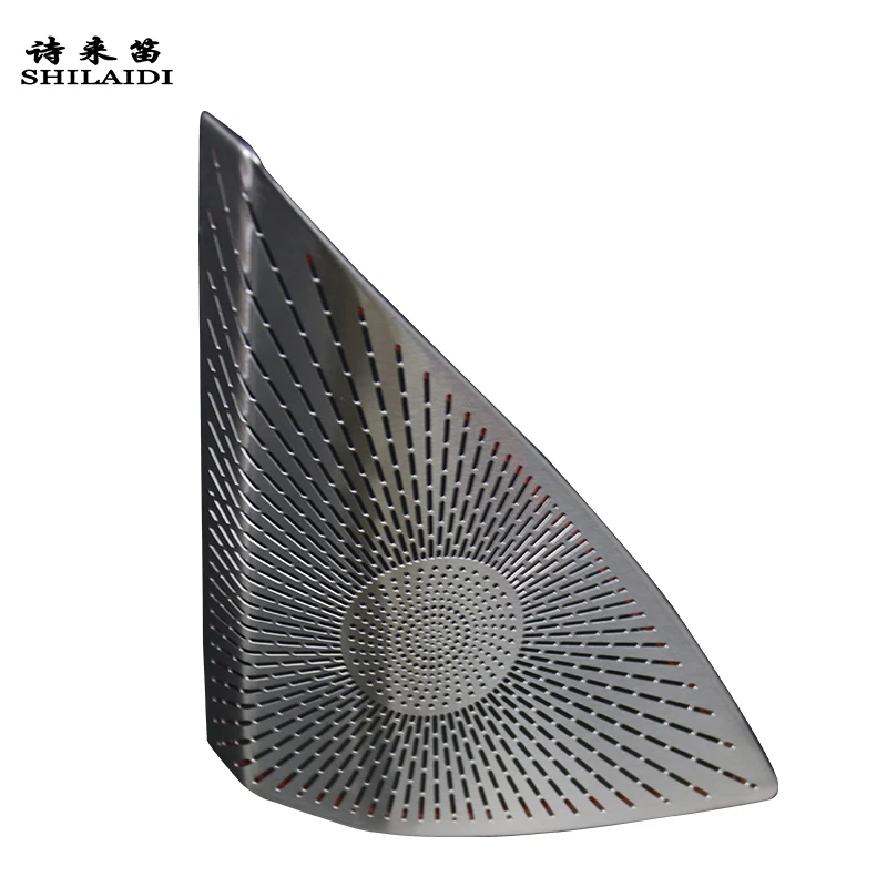 For Mercedes Benz C Class W204 2008-2014 Car Door Panel Loudspeaker Pad Stereo Audio Speaker Cover Frame Interior Accessories