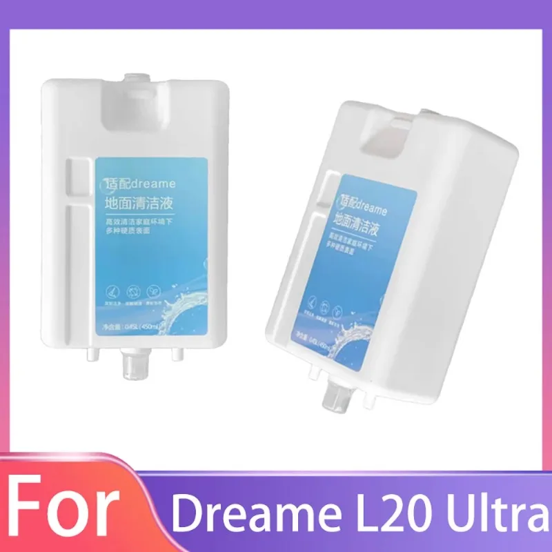 Detergent For Dreame L20 Ultra/L30 Ultra Robot Vacuum Cleaner Fluid Soap 450ML Floor Cleaning Solutuion Cleaning Agent Liquid