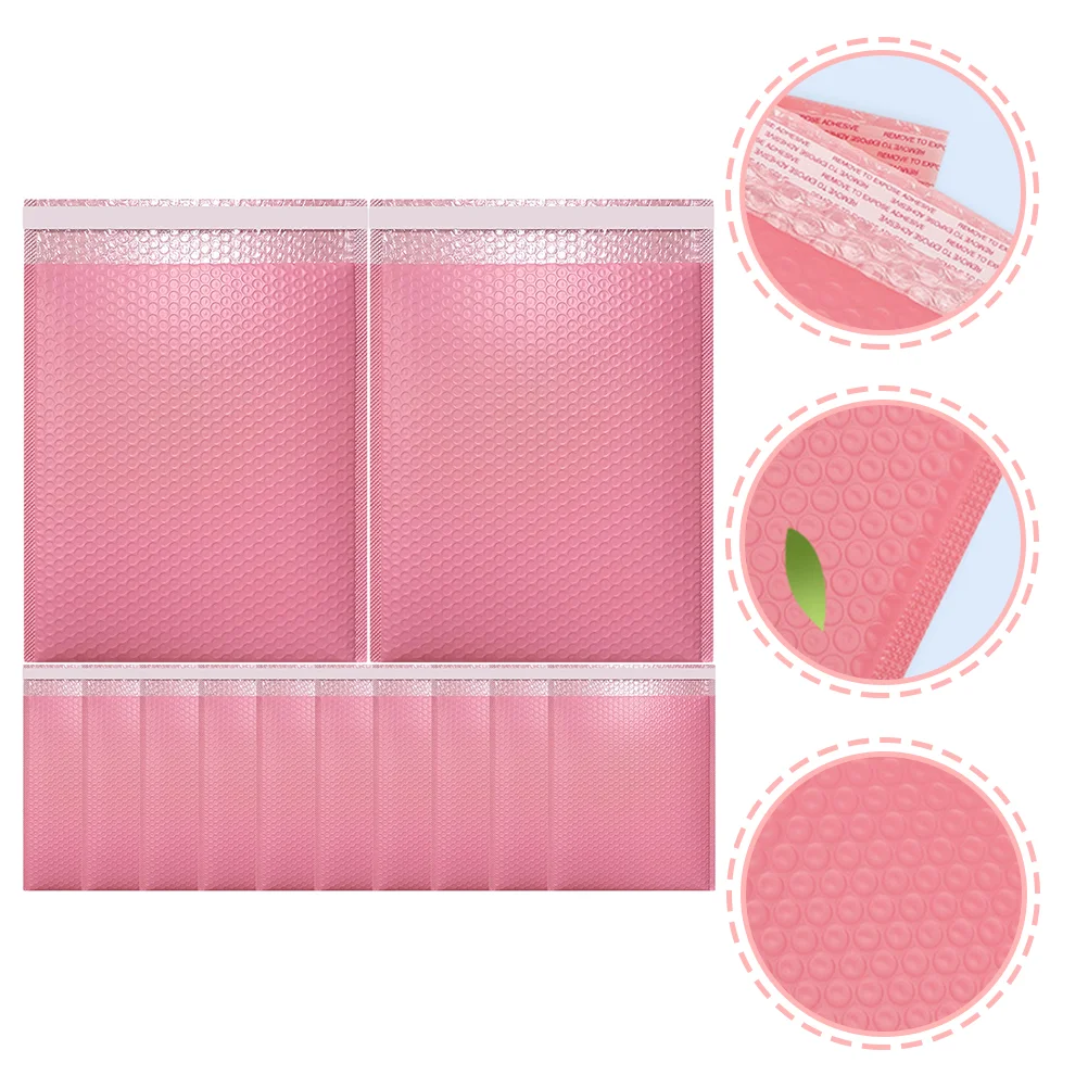 20 Pcs Self Adhesive Bag Envelopes Padded Mailers Shipping Packing Mailing Plastic Packaging