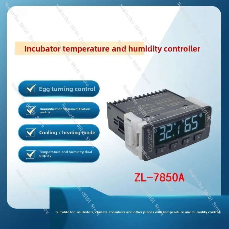 Technology ZL-7850A temperature and humidity controller intelligent digital display humidity control