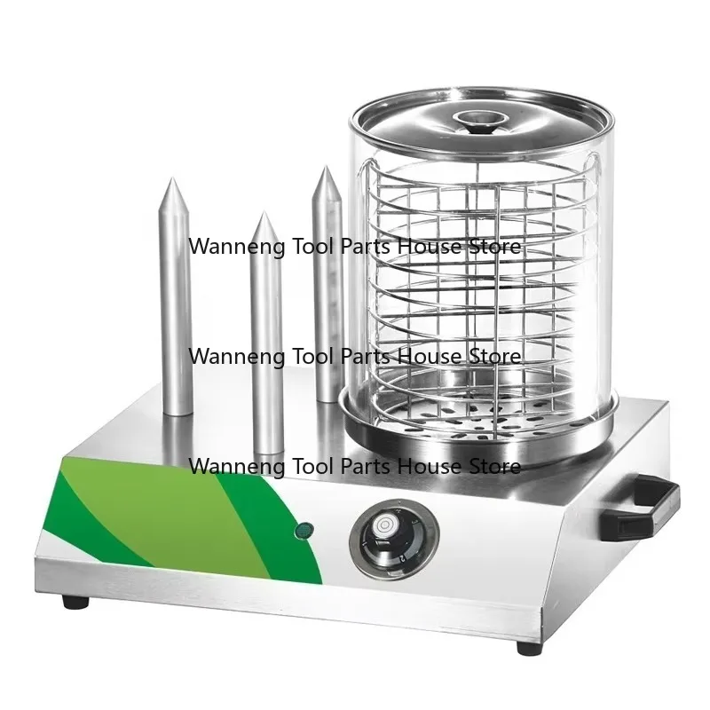 Sausage Steamer Hot Dog Warmer Machine Stainless Snack Food Kitchen Machine Best Selling Easy Operation