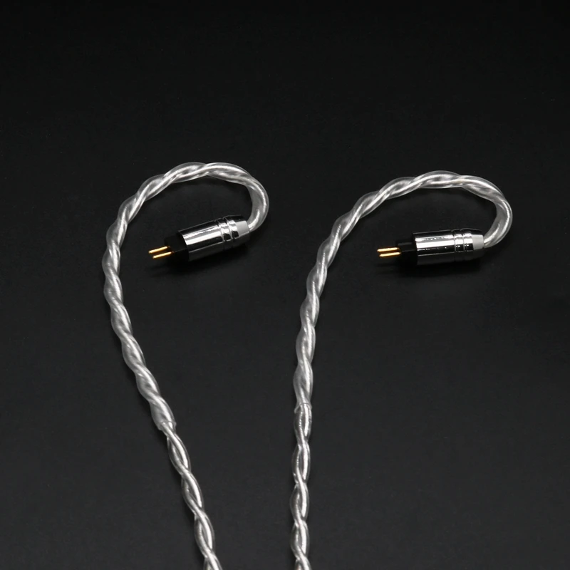 ivipQ-503 4-Core Silver Plating Earphone Upgrade Cable, With 3.5/4.4mm/2PIN/ MMCX For TANGZU FUDU NX7MK4 SE535 UE900S XBA