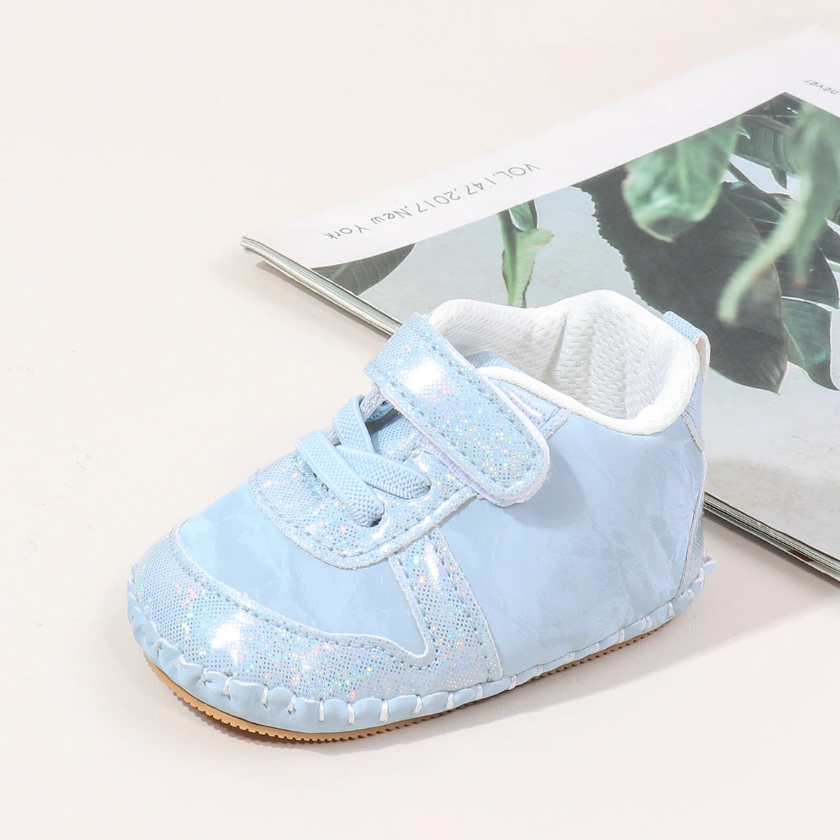 Baby Casual Sneaker Spring and Autumn Soft PU and TPR Sole Anti-slip High Quality Hot Selling 2025 New Fashion for Toddler 0-18M