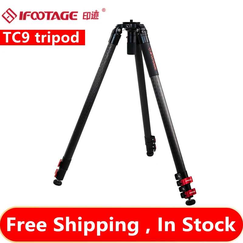 

Ifootage TC9 Tripod Fastbowl Gazelle Tripod TC9 Fastbowl For Carbon Fiber Portable Professional Photography Camera SLR 5D