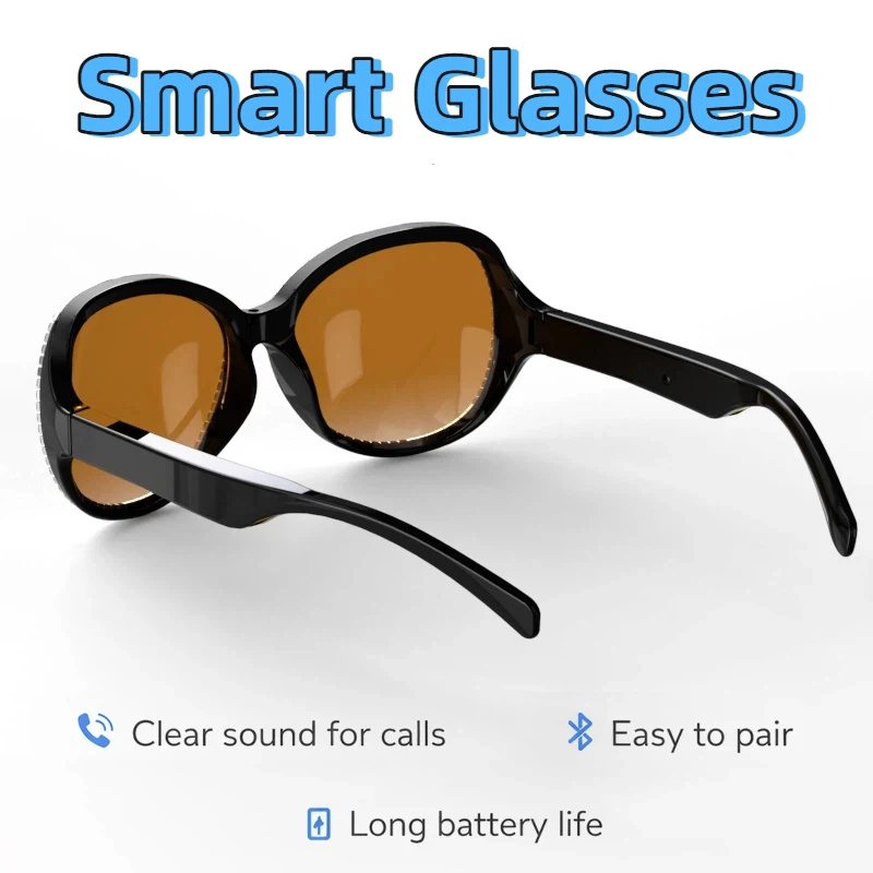

2026 Bluetooth AI Smart Glasses HD UV Protection Sports Audio WiFi Long Battery Life Driving Navigation Eyewear In Stock