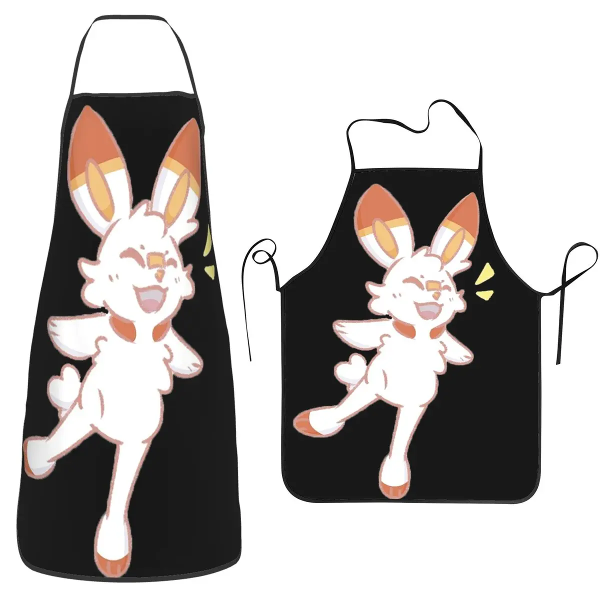 

Фартуки Scorbunny для шеф-повара, кулинарии, кухни, Tablier, водонепроницаемый нагрудник для чистки кухни, передник для женщин и мужчин, живопись