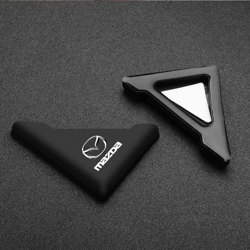 2Pcs Car Door Corner Silicone Anti-collision Protection Sticker For Mazda MS 2 3 6 7 Axela CX-5 CX-3 CX-7 Tenza Demio CX30 323