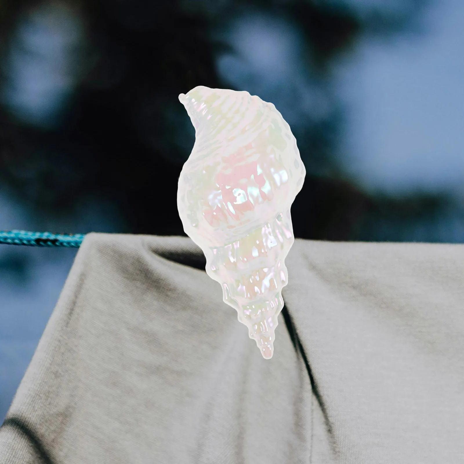 

Seashell Beach Towel Clips Lightweight Travel Plastic Clothes Pins Drying Socks Scarf Gloves Baby Clothes Windproof Large Clip