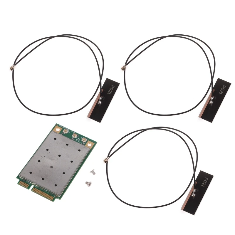 QCA9880 Сетевая карта 5G 1300 Мбит/с 802.11AC 3x3 MIMO Точный размер Mini PCIE Card Y9RF