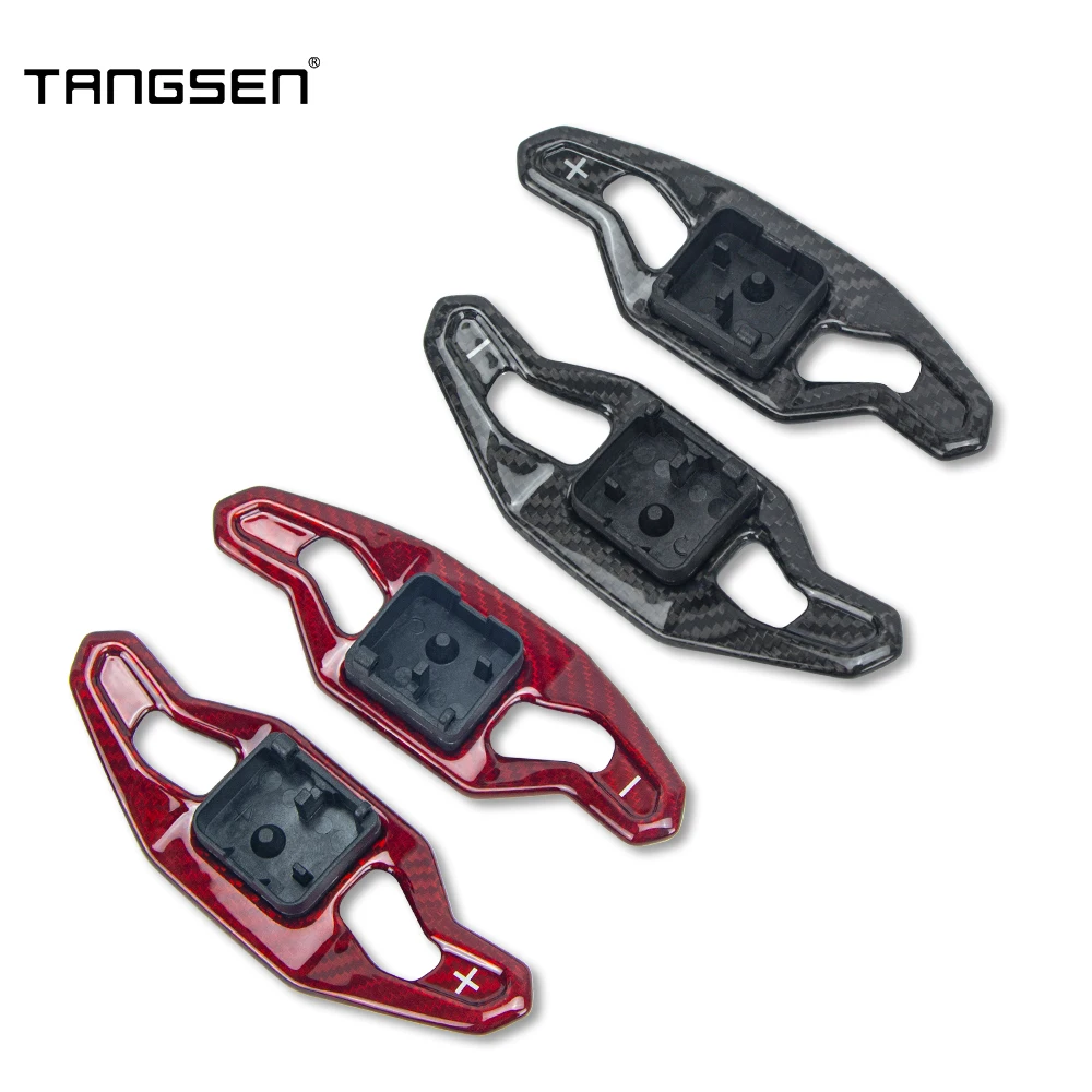 Replace Carbon Fiber Car Steering Wheel Paddle Shift for Audi A3 S3 RS3 A4 S4 RS4 A5 S5 RS5 A6 S6 A7 S8 Q7 RS6 C7 C8 RS7 TT RS6