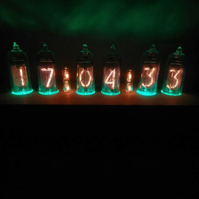 HOT-DIY In14 In4 Nixie Tube Clock Digital LED Clock Gift Circuit Board Kit , PCBA No Tubes