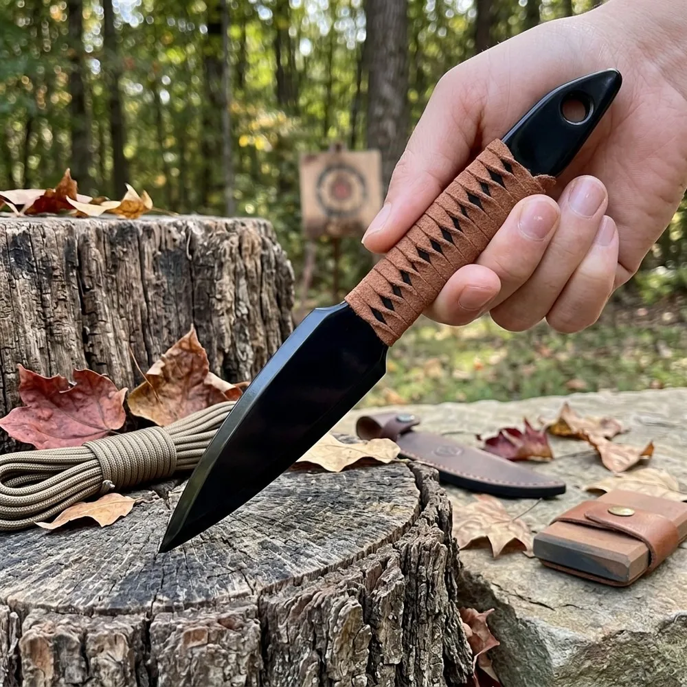 Handmade Obsidian Stone Knife for Healing Crystal Protection, Magic Talisman Sword, Witchcraft Ritual Tool, Gemstone