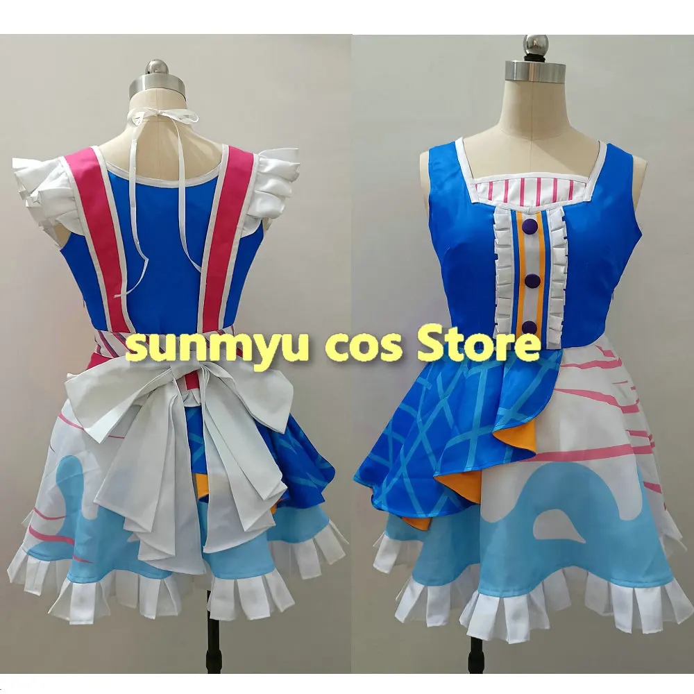 Otori Emu Cosplay Project Sekai Colorful Stage Feat. Cosplay Costume Live Uniform Dress Custom Size