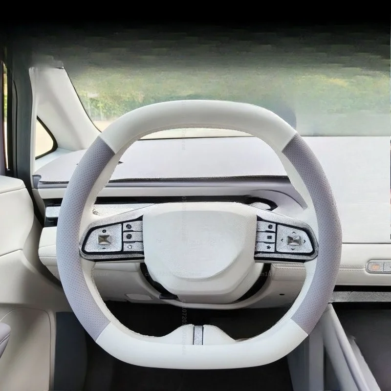 Für MG4 EV Urban 2026 2027 Lenkradschutzbezug Weich Komfortabel Rutschfest Atmungsaktiv Innenzubehör – Detail 2
