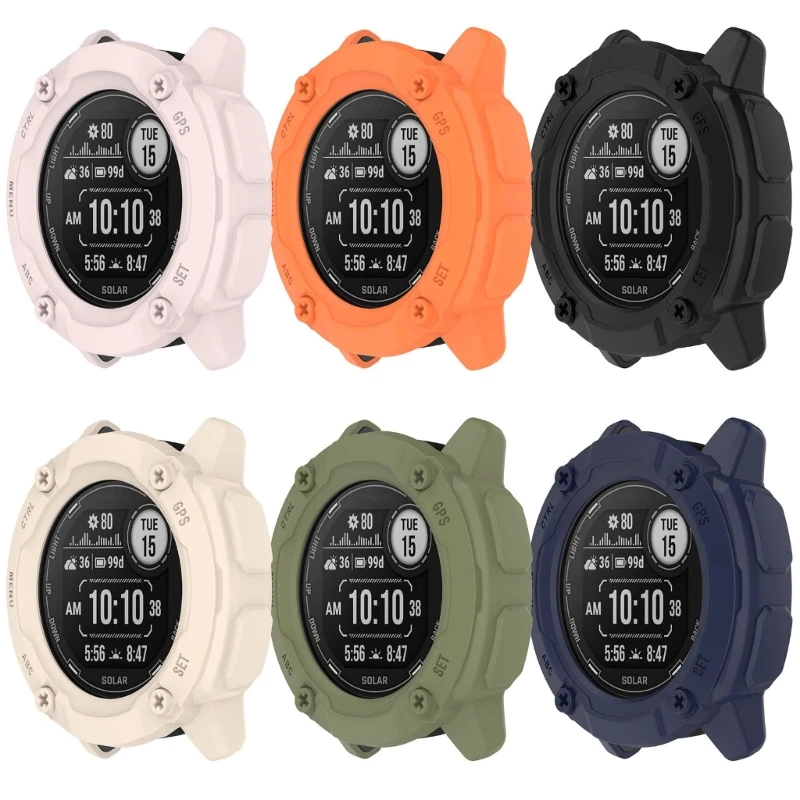 Custodia protettiva per schermo per Garmin Instinct 2X Smart Watch Cover protettiva paraurti Shell Protection Frame per istpt2x