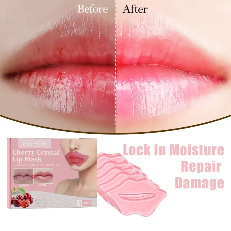 Feuchtigkeit spendende Haut lippen pflege maske verblassen Lippen linien verbessern trockene Reparatur risse Lippen pflaster Peeling pflegende aufhellende Lippen masken