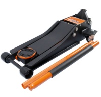 Fast Lifting 2.5T 3T Low Hydraulic Floor Trolley Jack With Double Piston