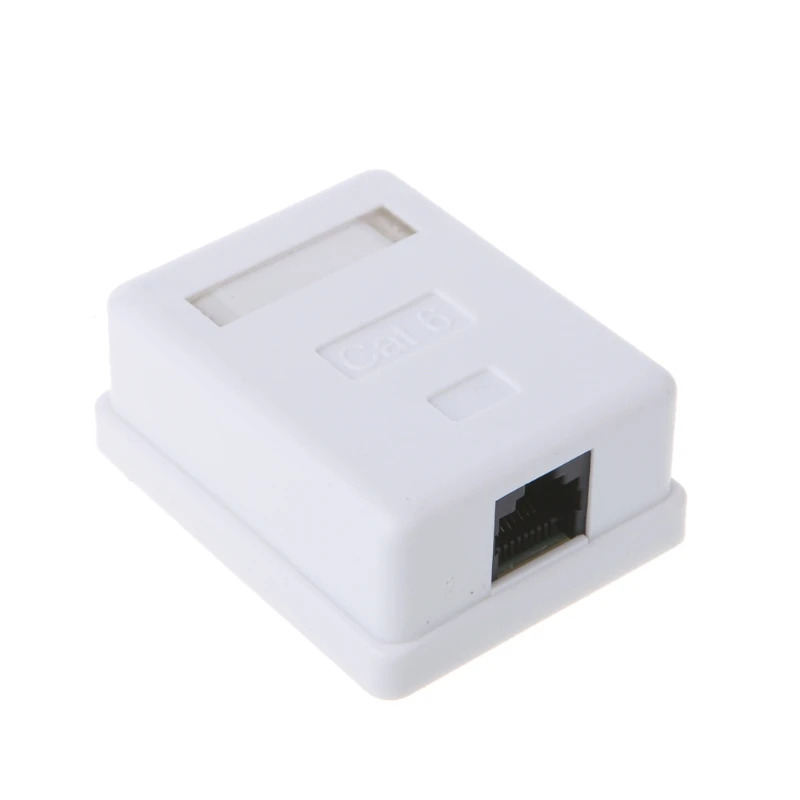 Acoplador CAT6 RJ45 Keystone adaptador conector a presión