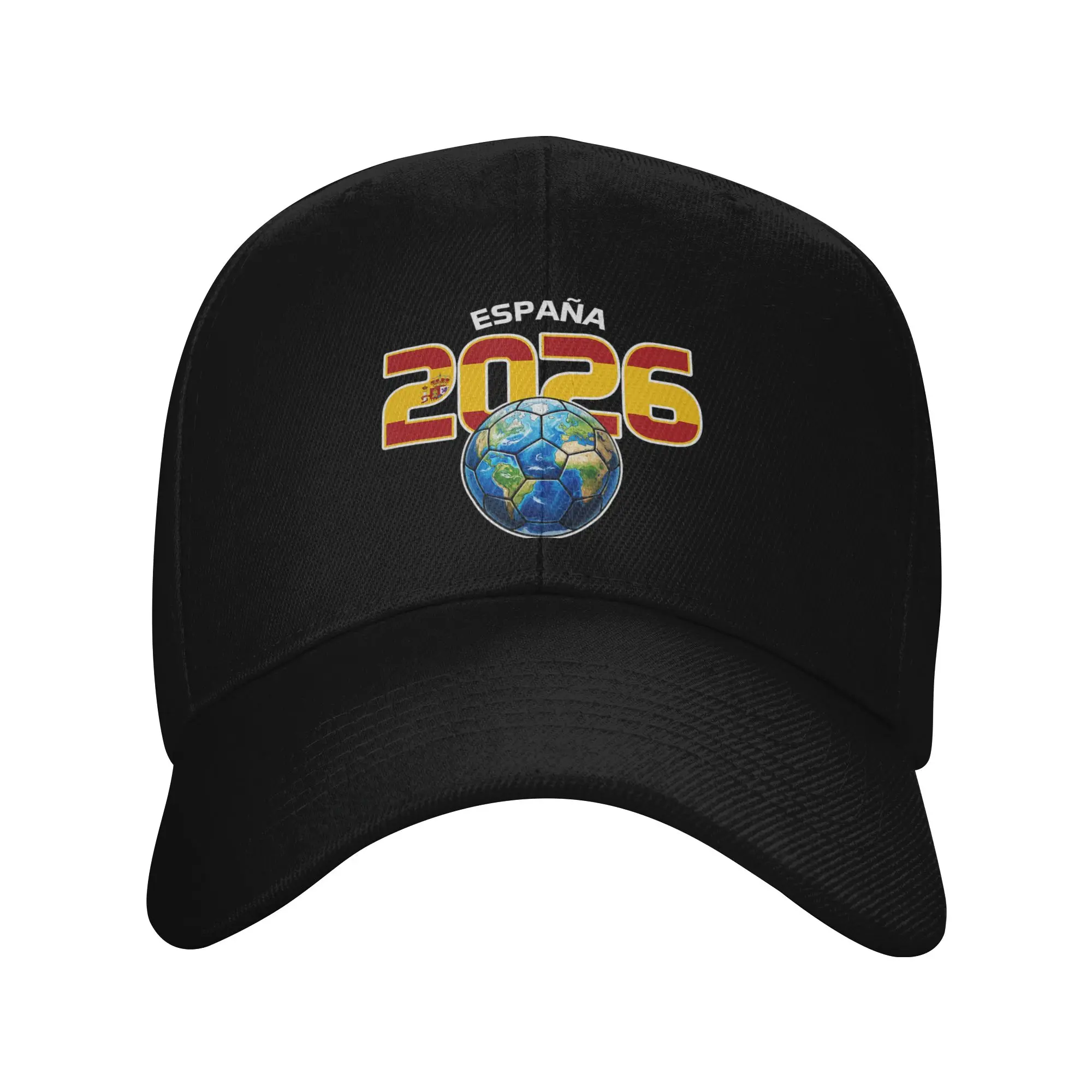 Casquette de baseball d'été Espagne 2026, style y2k, pour sport en extérieur, avec logo personnalisé amusant, casquette trucker anti-UV, unisexe, vente en gros