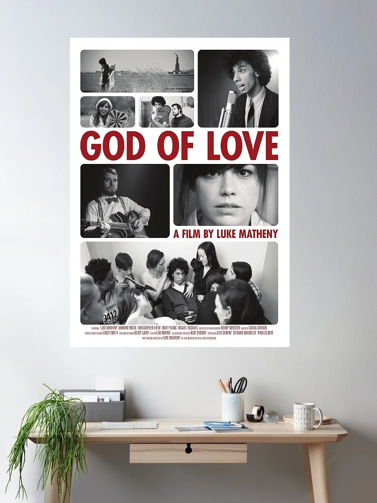 God of Love Movie, Art Print Silk Poster Home Wall Decor
