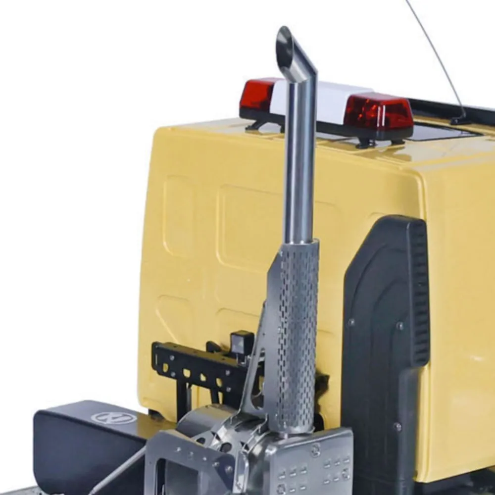 

LESU 6x6 RC Tractor Truck Metal Chassis RTR 1/14 Remote Control Painted Car Sound Lights Smoking ESC Servo Model THZH1604