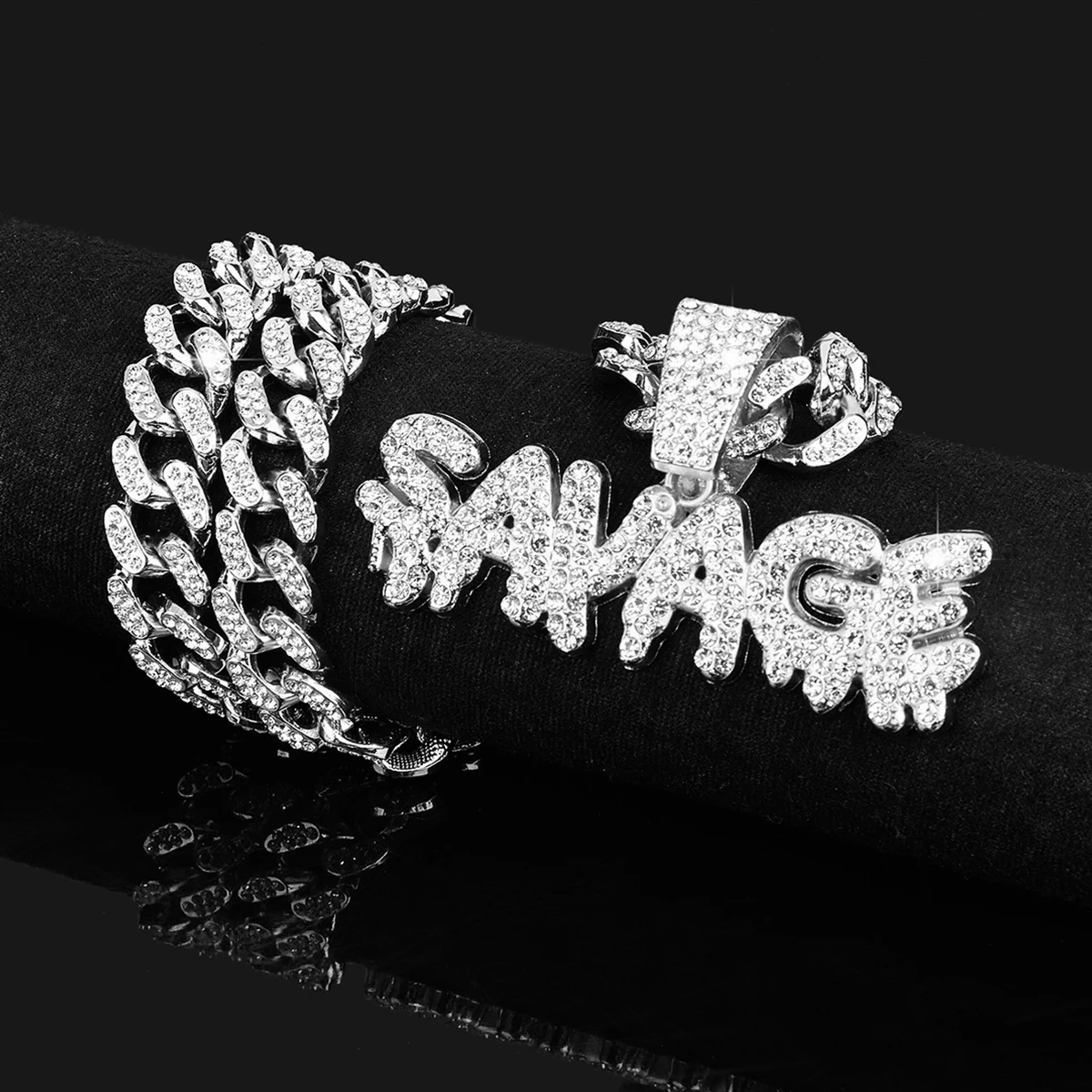 Make A Bold Statement With The Savage Pendant Cuban Chain