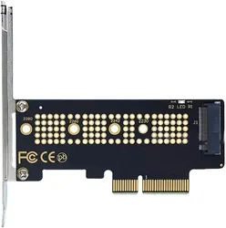 M.2 NVME to PCIe 4.0 Adapter M.2 SSD Gen4 PCIe 4.0 X1 X4 X8 X16 Expansion Card For PC