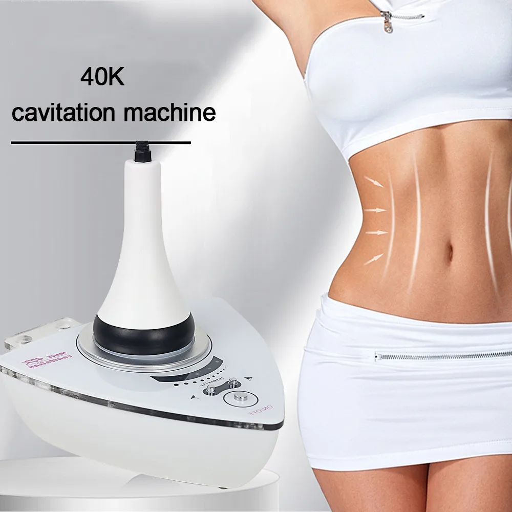 40K Ultrasonic Cavitation Device Fat Burning Body Shaping Slimming Machine Weight Loss Massager