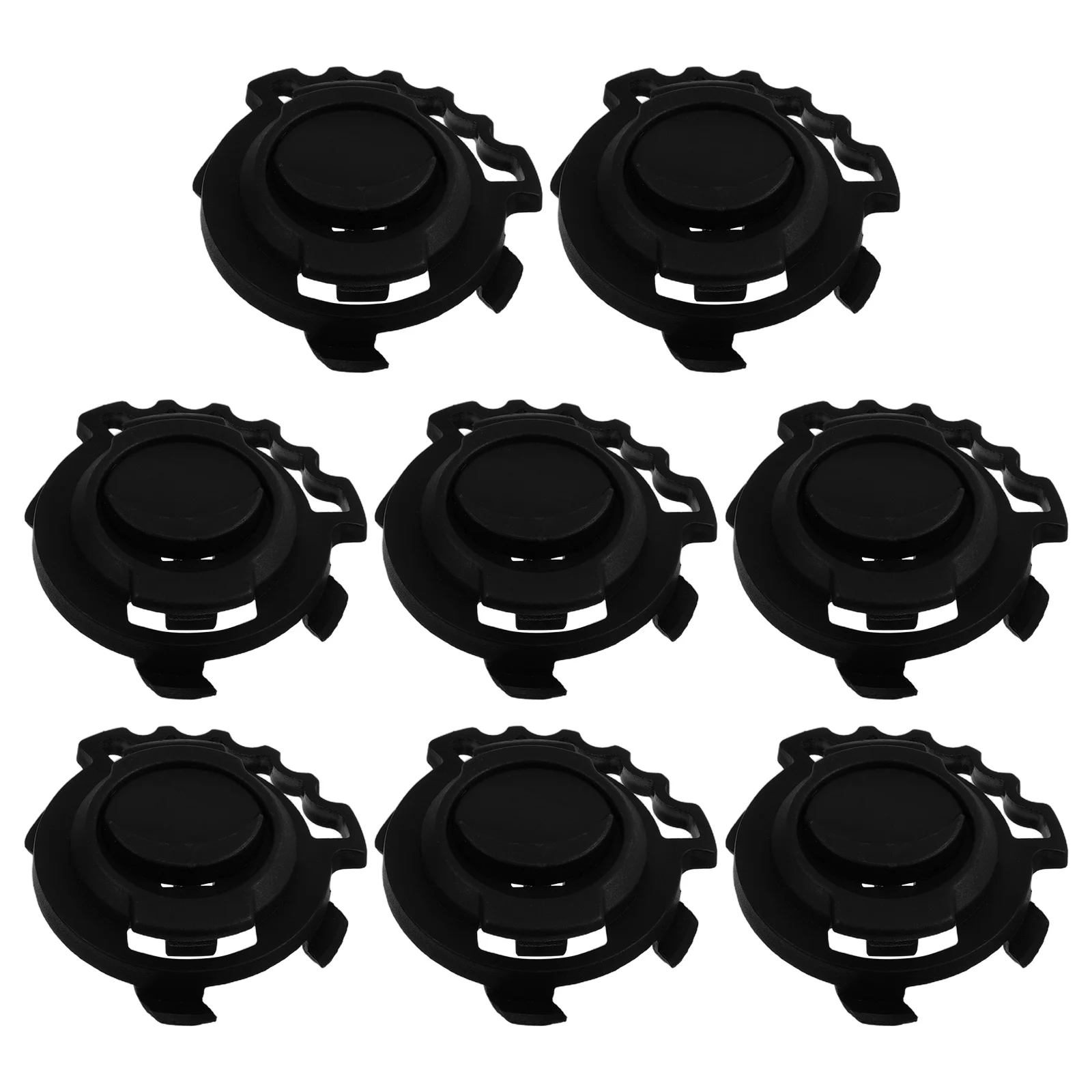 

4 Pairs Lens Assembly Accessories Screw Football Visor Clips Bike Buckle Plastic Dirt Fasteners
