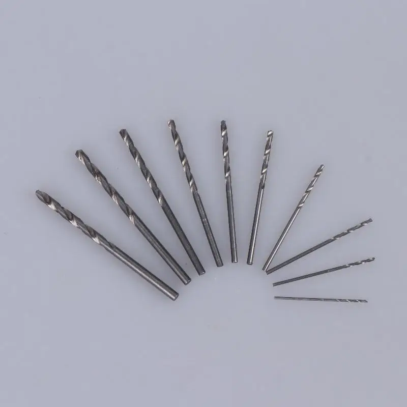 Mini-Mikro-Handbohrer aus Aluminium mit schlüssellosem Bohrfutter, HSS-Stahl-Spiralbohrer, Holzbearbeitungs-Bohrwerkzeug, manueller Handbohrer – Detail 10