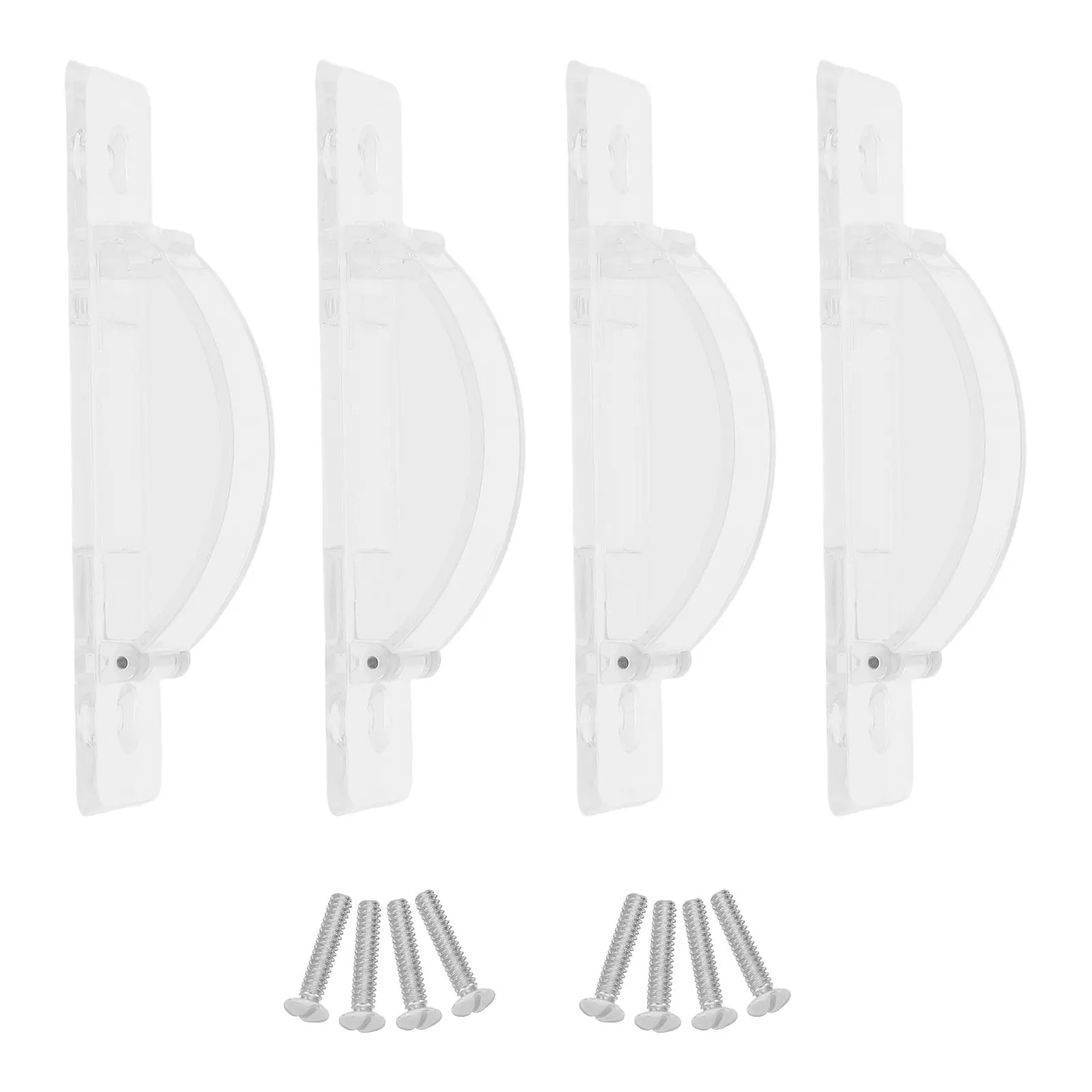 4Pcs Light Switch Guard Cover Childproof Toggle Rocker Switch Protector Decorative Safety Faceplate Wall Plate Cover for Nursery