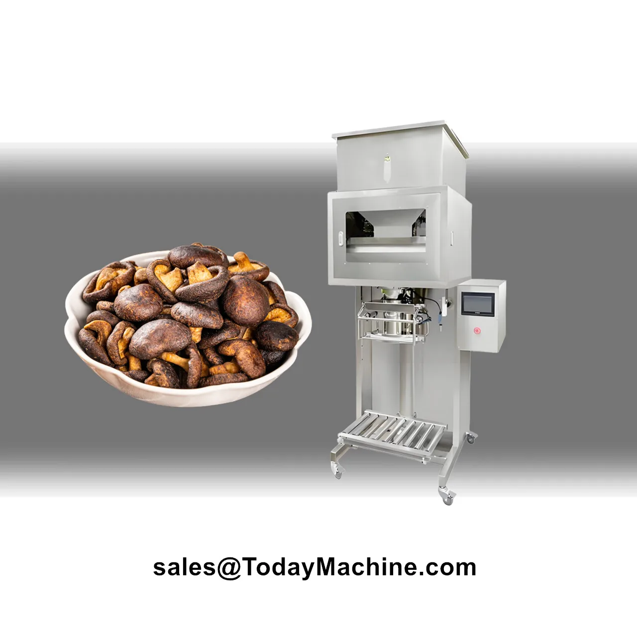 Vertikale Füllmaschine für Lebensmittel, Reis, Bohnen, Gewürze, Getreide, Pulver, Granulat, lineare Wiege