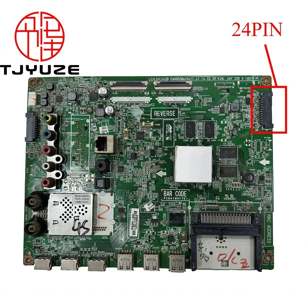 

EAX65384003 EAX65384004 (1.4) (1.5) EAX65384005 Motherboard for LG Main Board 55GB7800 55LB700V-ZG 42LB670V 42LB671V