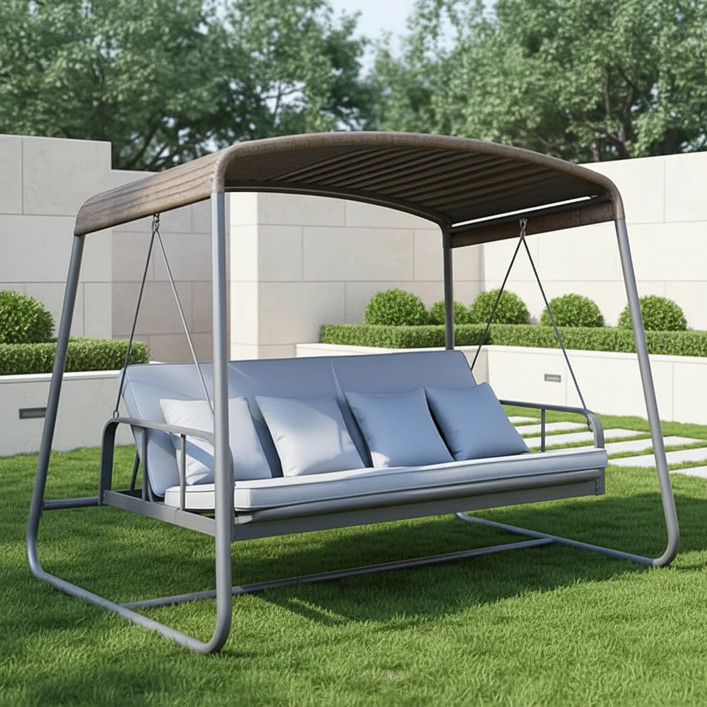 

# Outdoor Garden Comfortable Hanging Outdoor Swings Bed Chair With Canopy