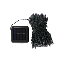 1pcs Solar String Lights Colorful Waterproof Outdoor LED Lighting for Tree Patio Lawn Garden Christmas Party DIY Decor