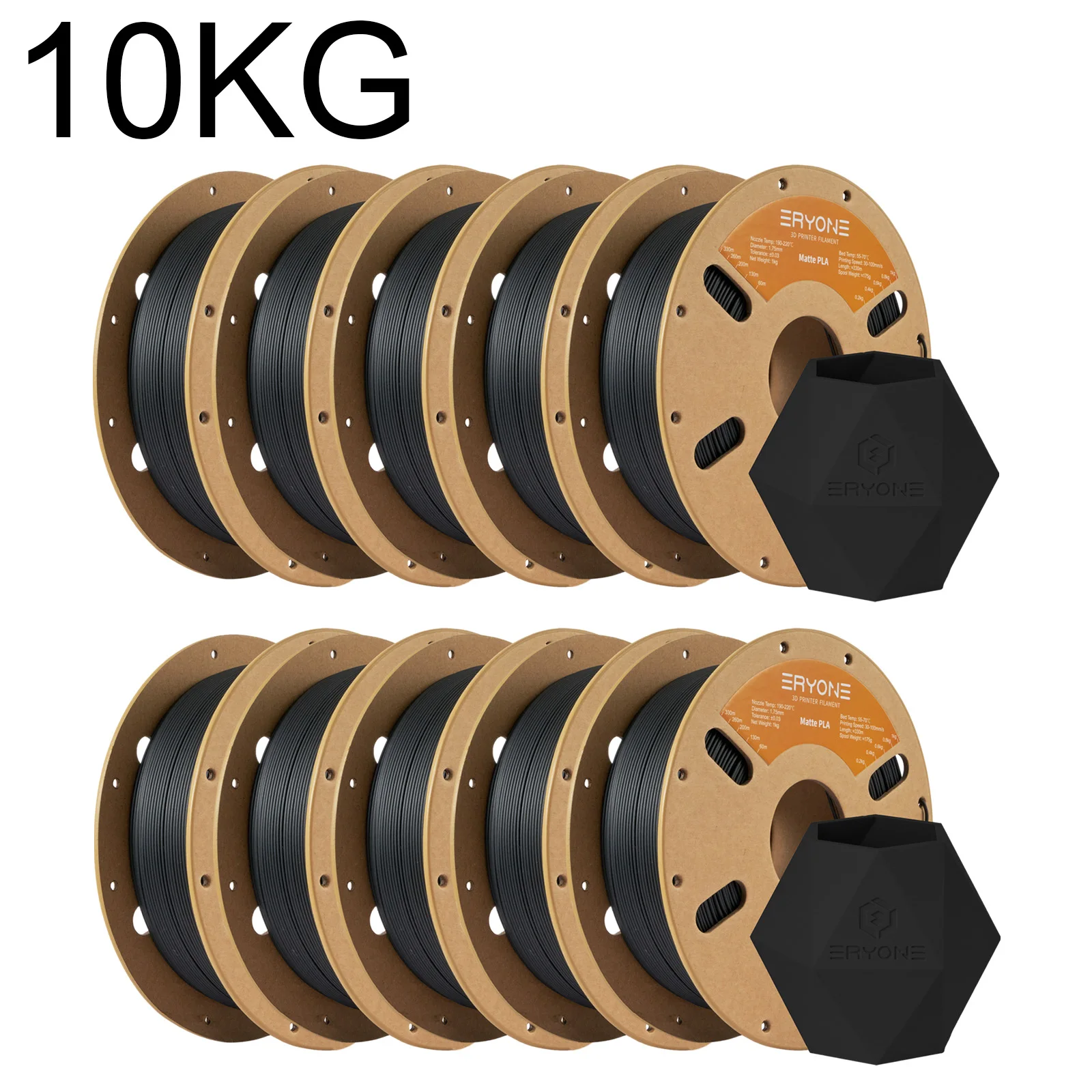 ERYONE Matte PLA Filament Spool 1.75mm High Quality For 3D Printer New Arrival Overseas warehouse