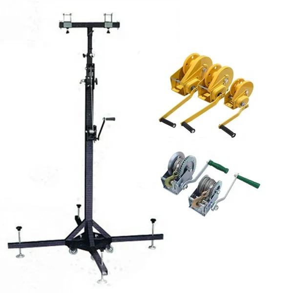 Line Array Crank for Event Speaker Truss Lifts Speaker Stand Up
