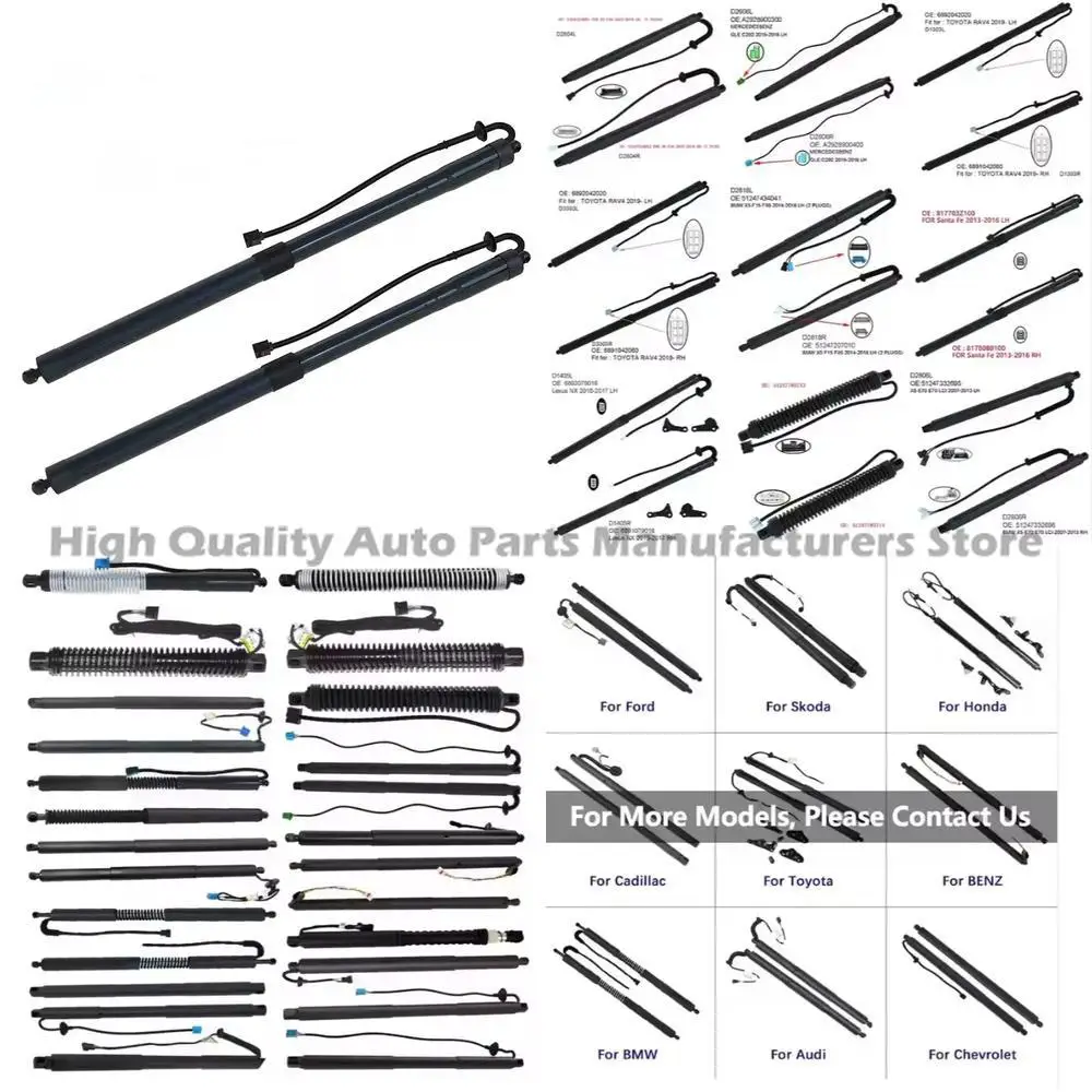 

1 pair For Car Gas Spring Strut Automatic Trunk Opener Electric Tailgate for Porsche CAYENNE 2011 2014 OE 95851285104 9585128510