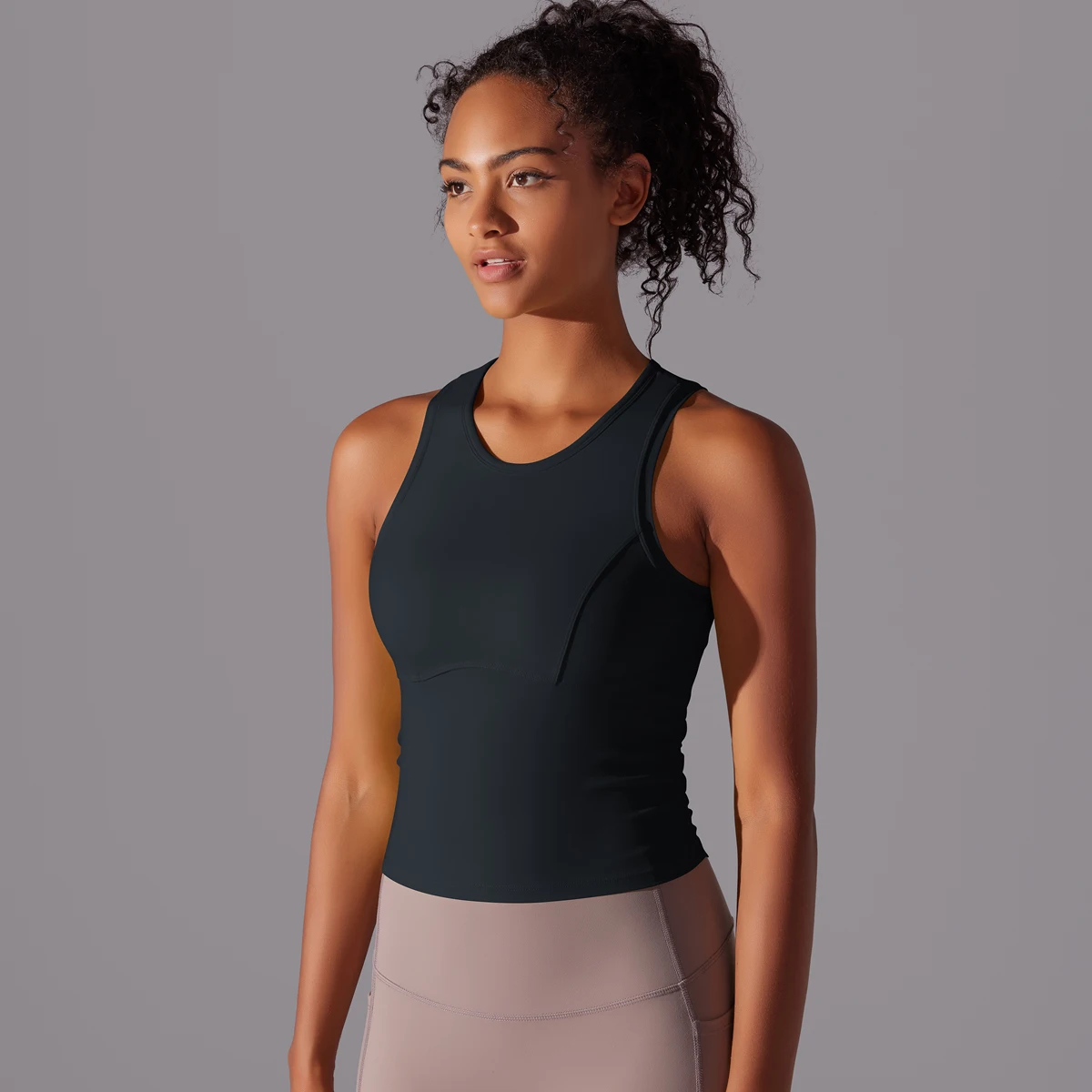Sport-BH für Damen, Yoga-Weste, Sportunterwäsche für Damen, stoßfest, durchhängungsbeständig, Yoga-Weste, Fitness-BH, integriert, professionell, Runn – Detail 7